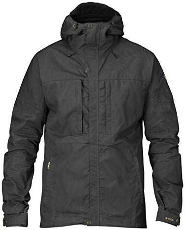 Fjällräven Herren Jacke Skogsö, grau (Dark Grey), L, F81698-030 im Sale